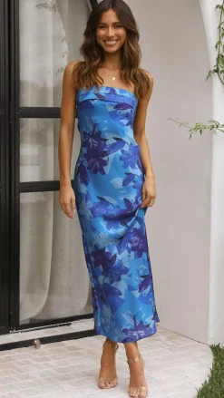 Shareen Dresses|Maxi^Miya Maxi Dress - Blue Floral