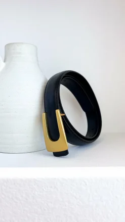 Your Accessory Shop Belts|The Denim Edit^Monica Belt - Black