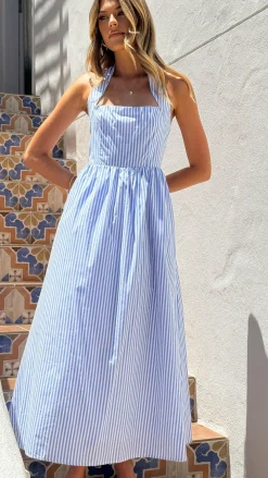Pink Diamond Sale Dresses^Moxie Maxi Dress - Blue/White Stripe