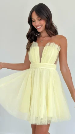 SASHA (BNE) Sale Dresses^Mylee Mini Dress - Yellow