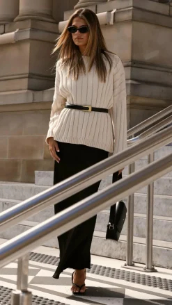 Fashion Allied Knit Tops|Knitwear^Naima Jumper - Cream