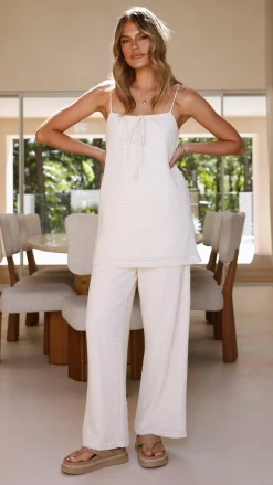 Alive Girl Sets|Bottoms^Naisha Pants - Cream