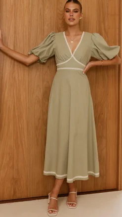 Fashion Allied Dresses|Maxi^Nakisha Maxi Dress - Sage