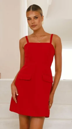 Fashion Allied Sale Dresses^Naoki Mini Dress - Red