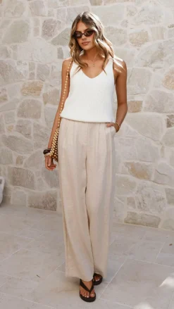 Rock Fashion Knit Tops|Knitwear^Neelia Top - White