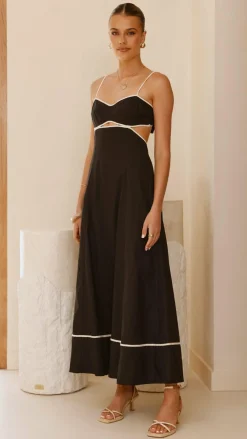Main St Dresses|Maxi^Nereda Maxi Dress - Black