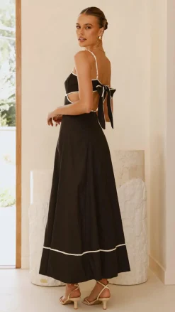 Main St Dresses|Maxi^Nereda Maxi Dress - Black