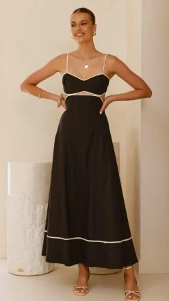 Main St Dresses|Maxi^Nereda Maxi Dress - Black