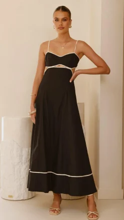Main St Dresses|Maxi^Nereda Maxi Dress - Black