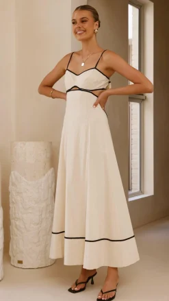 Main St Dresses|Maxi^Nereda Maxi Dress - Cream