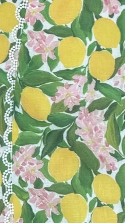 LILYWHYT Sets^Nova Maxi Skirt - Lemon Print