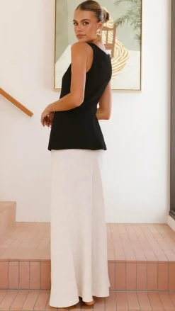 LILYWHYT Tops^Obelia Top - Black