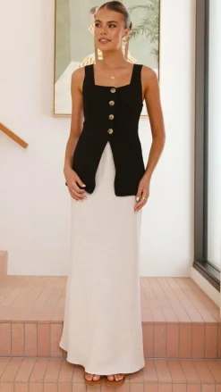 LILYWHYT Tops^Obelia Top - Black
