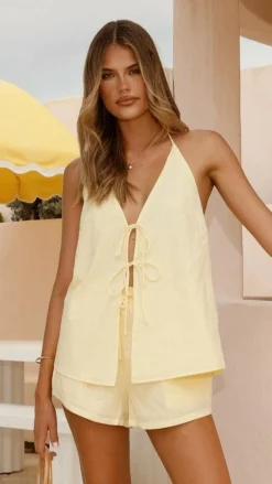 Prem Group Sets|Tops^Octavia Top - Lemon