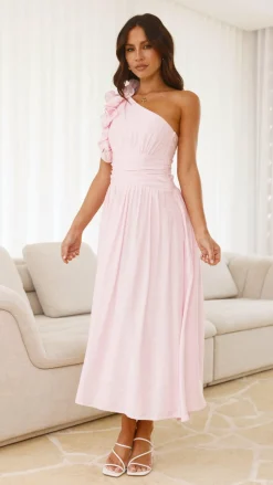 LILYWHYT Dresses|Midi^Okalani Midi Dress - Pink
