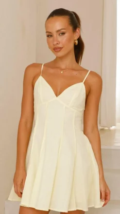 Alive Girl Sale Dresses^Okena Mini Dress - Yellow