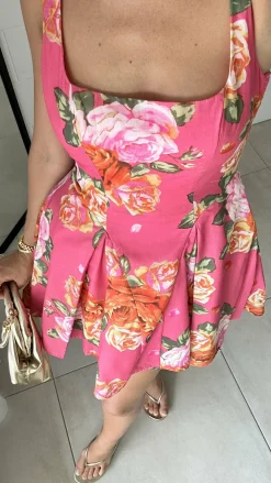 SASHA (BNE) Sale Dresses^Oksana Mini Dress - Pink Floral