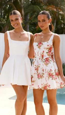 SASHA (BNE) Sale Dresses^Oksana Mini Dress - White Floral