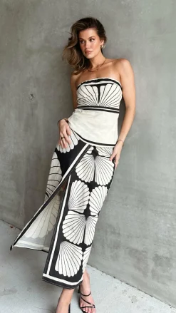 Mia Milani Sets^Paloma Maxi Skirt - Palm Canyon