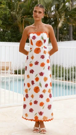 LILYWHYT Sale Dresses^Palta Maxi Dress - Springtime Print