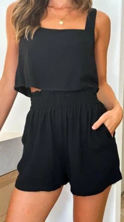 Desire Tops^Paros Top - Black