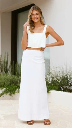 Desire Tops^Paros Top - White