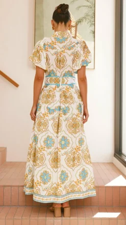 Bubblegum Dresses|Maxi^Parson Maxi Dress - Supernova Print