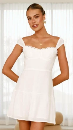 SASHA (BNE) Sale Dresses^Pascah Mini Dress - White