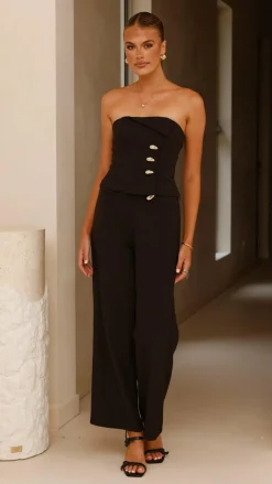 SASHA (BNE) Sets|Tops^Payton Strapless Top - Black