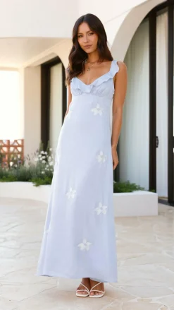 LILYWHYT Sale Dresses^Raeanne Maxi Dress - Blue