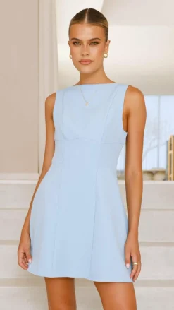SASHA (BNE) Dresses|Mini^Rafiki Mini Dress - Blue