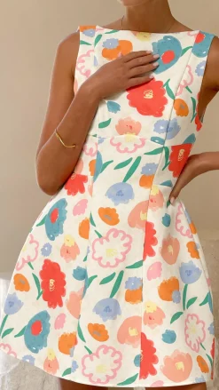 SASHA (BNE) Dresses|Mini^Rafiki Mini Dress - Floral Dream