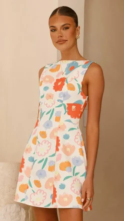 SASHA (BNE) Dresses|Mini^Rafiki Mini Dress - Floral Dream