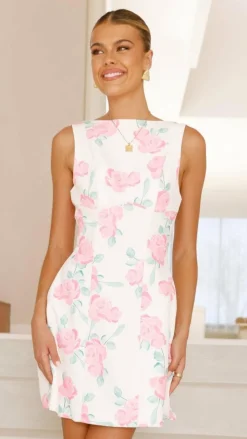 SASHA (BNE) Sale Dresses^Rafiki Mini Dress - Pink Floral