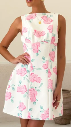 SASHA (BNE) Sale Dresses^Rafiki Mini Dress - Pink Floral