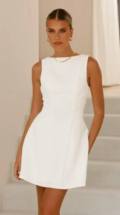 SASHA (BNE) Hen'S Collection|Dresses^Rafiki Mini Dress - White