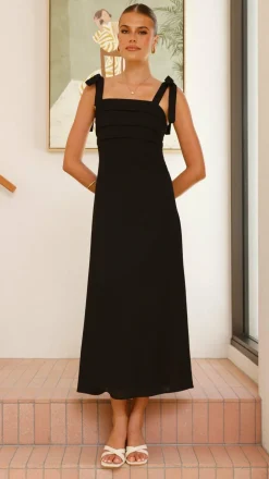 Fashion Allied Sale Dresses^Rayana Tie Maxi Dress - Black