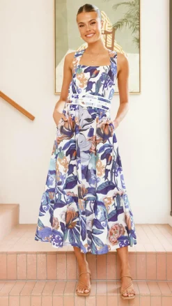 Bubblegum Dresses|Maxi^Reba Maxi Dress - Donatella Azure