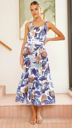 Bubblegum Dresses|Maxi^Reba Maxi Dress - Donatella Azure