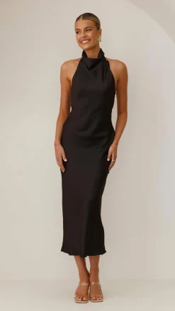 Alive Girl Je T'Aime|Dresses^Rina Midi Dress - Black