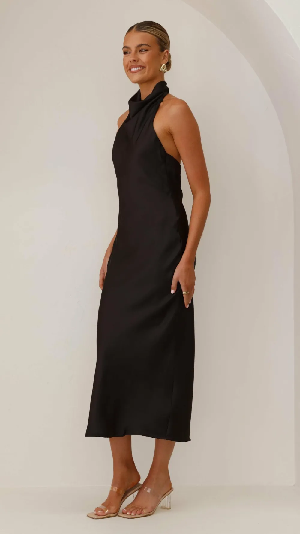 Alive Girl Je T'Aime|Dresses^Rina Midi Dress - Black