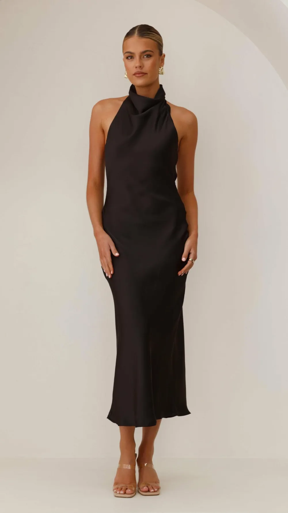 Alive Girl Je T'Aime|Dresses^Rina Midi Dress - Black