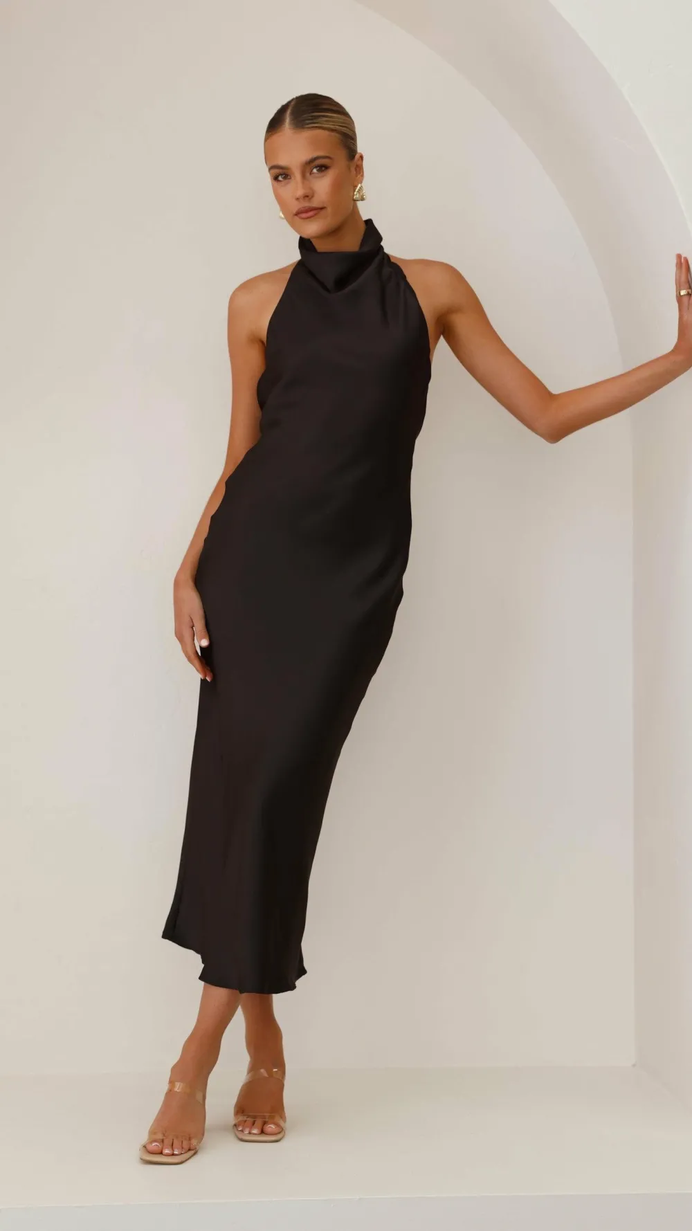 Alive Girl Je T'Aime|Dresses^Rina Midi Dress - Black