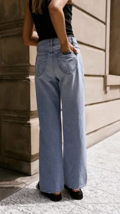 Rollas The Denim Edit|Jeans^Kate Baggy Jean - 90s Blue