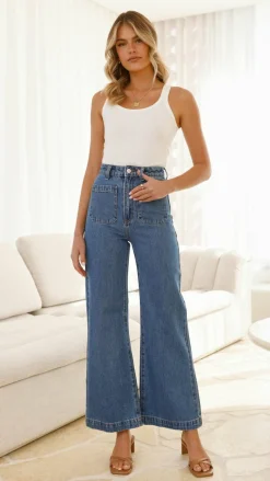 Rollas The Denim Edit|Jeans^Sailor Jean - Ashley Blue