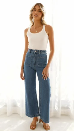 Rollas The Denim Edit|Jeans^Sailor Jean - Ashley Blue