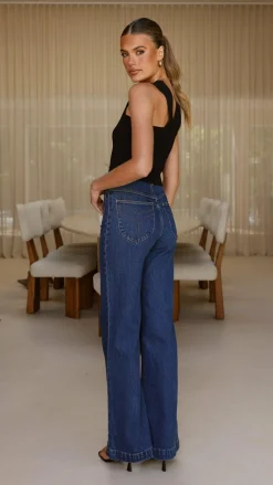 Rollas Jeans|The Denim Edit^Sailor Jean Long - Eco Ruby