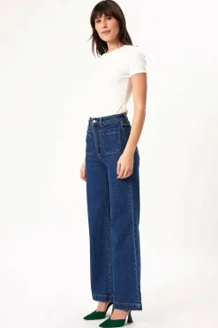 Rollas Jeans|The Denim Edit^Sailor Jean Long - Eco Ruby