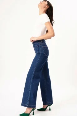 Rollas Jeans|The Denim Edit^Sailor Jean Long - Eco Ruby