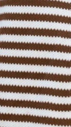 By Frankie Sets|Bottoms^Romi Shirt and Shorts Set - Brown Stripe